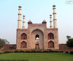 yapboz Akbar'ın mezarı, Hindistan